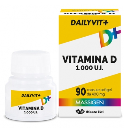 Marco Viti Dailyvit+ Vitamina D 1000 Ui Integratore 90 Capsule