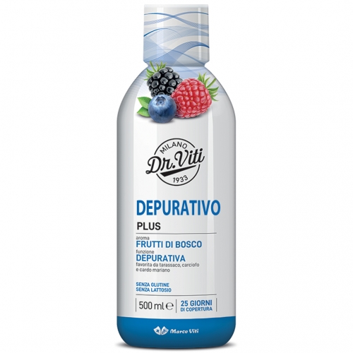 Marco Viti Depurativo Plus Frutti Di Bosco 500 Ml