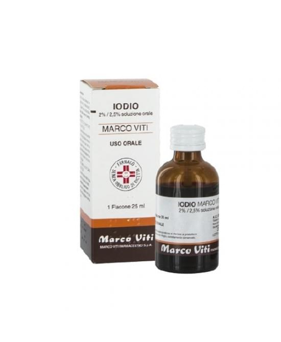 Marco Viti Iodio 2% Soluzione Orale Flacone Da 25 Ml
