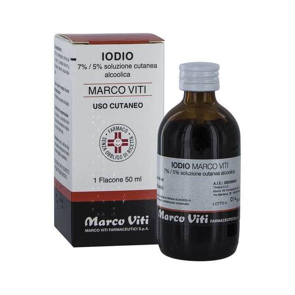 Marco Viti Iodio 7% Soluzione Orale Flacone Da 50 Ml