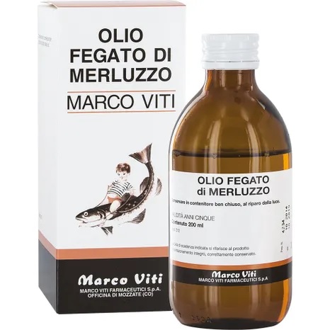 Marco Viti Olio Di Fegato Di Merluzzo 200 Ml