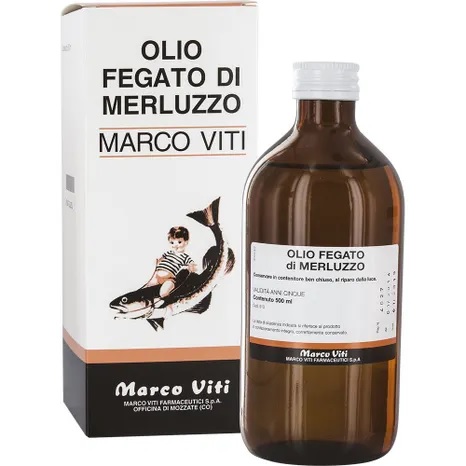 Marco Viti Olio Di Fegato Di Merluzzo 500 Ml