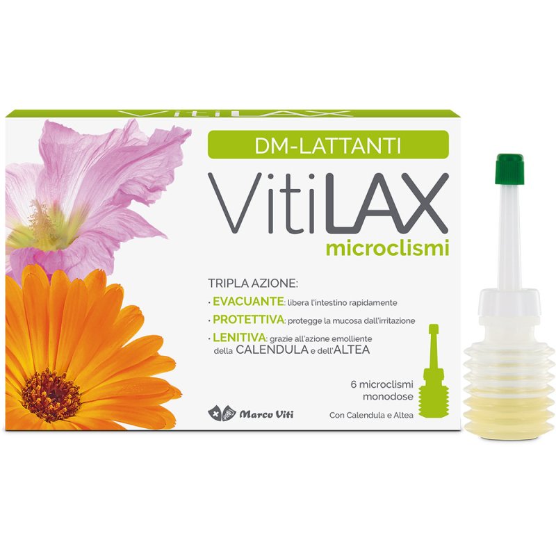 Marco Viti Vitilax Bambini Microclismi 6 Pezzi