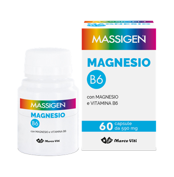 Marco Viti Massigen Magnesio B6 Integratore 60 Capsule