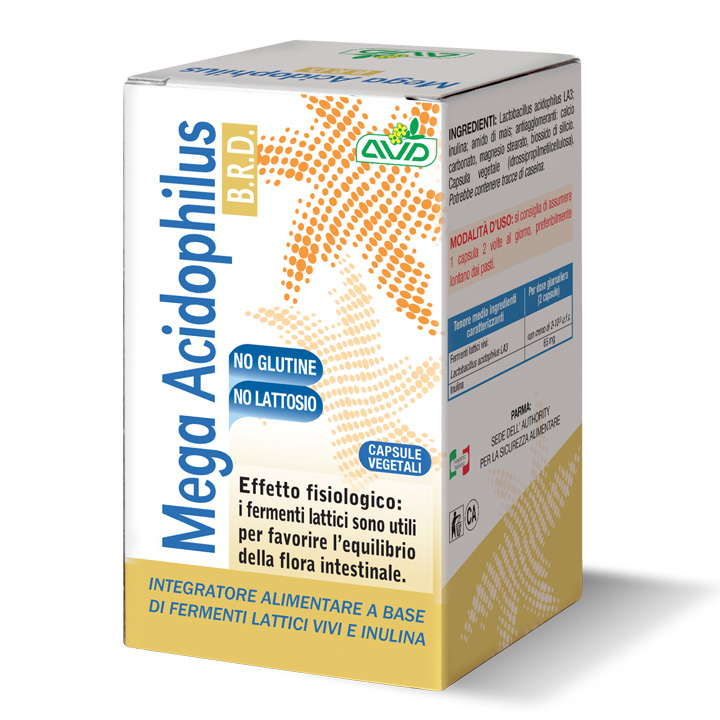 Avd Reform Mega Acidophilus Integratore Alimentare 75 Capsule