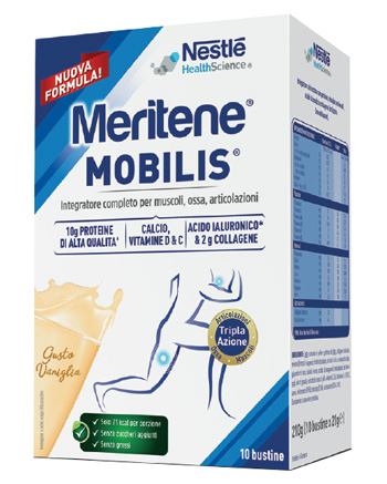 Nestlé Meritene Mobilis Vaniglia Integratore 10 Bustine