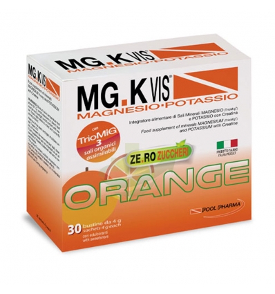 Mgk Vis Orange Zero Zuccheri Integratore Alimentare 30 Bustine