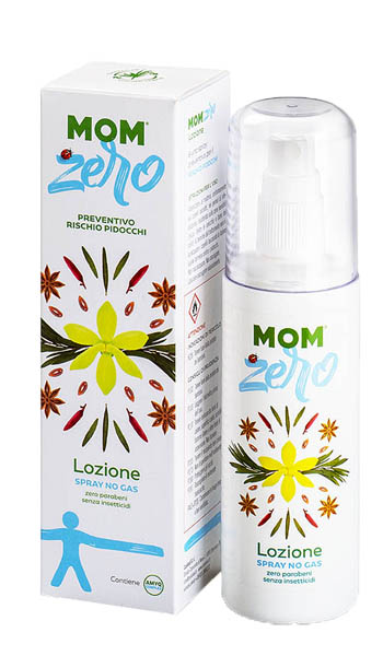 Mom Zero Lozione Preventiva Rischio Pidocchi 100 Ml