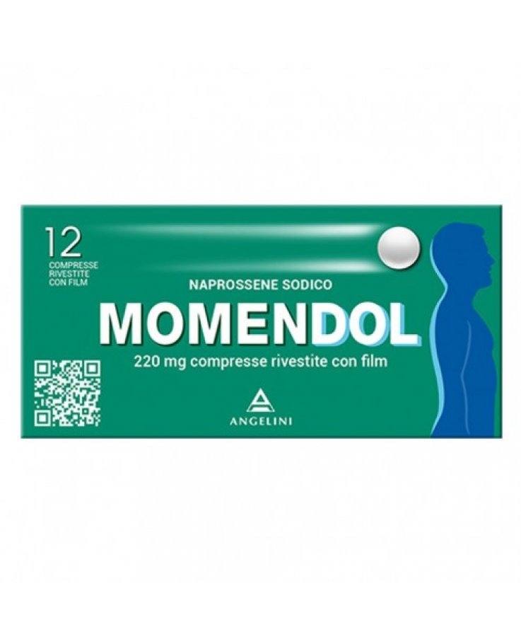 Momendol Contro Dolori 12 Compresse Rivestite 220 Mg