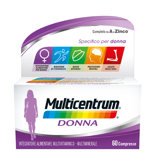 Multicentrum Donna Integratore Alimentare 60 Compresse