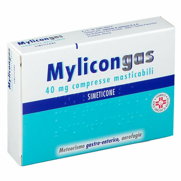 Mylicongas Contro Meteorismo E Aerofagia 50 Compresse 40 Mg