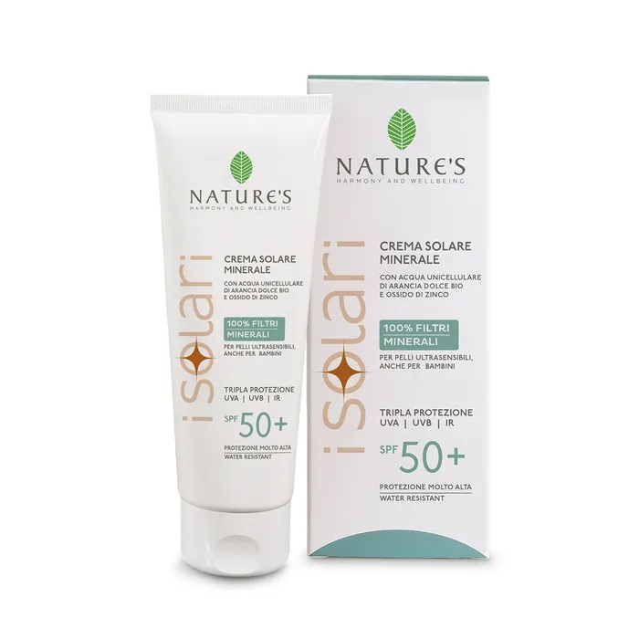 Nature's I Solari Crema Viso E Corpo Spf 50 Tubetto Da 100 Ml