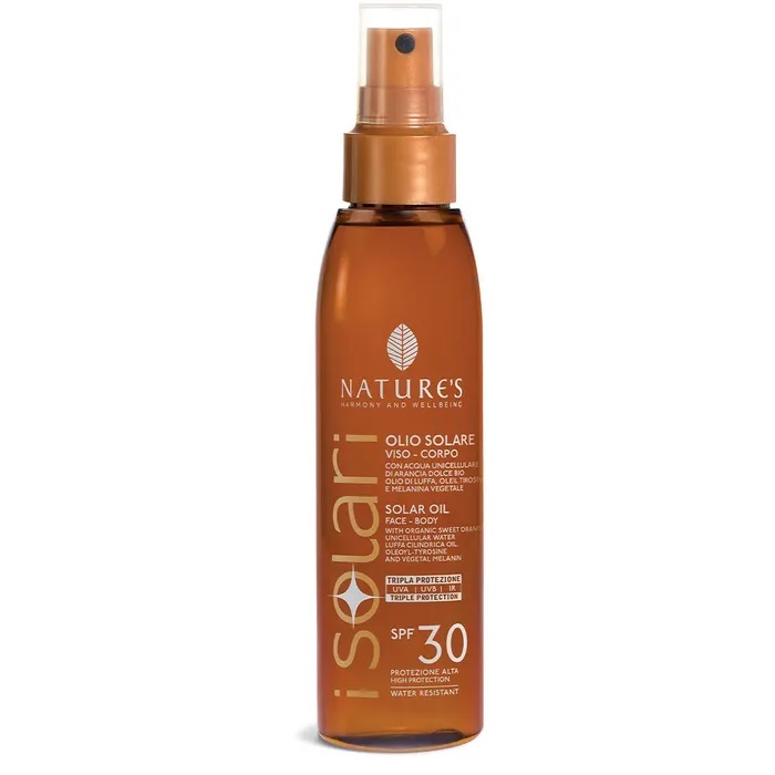 Nature's I Solari Olio Solare Per Il Corpo Spf 30 150 Ml