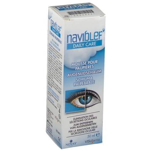 Naviblef Schiuma Palpebre Secrezioni Oculari 50 Ml