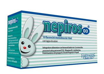 Nepiros D3 10 Flaconcini Da 10 Ml