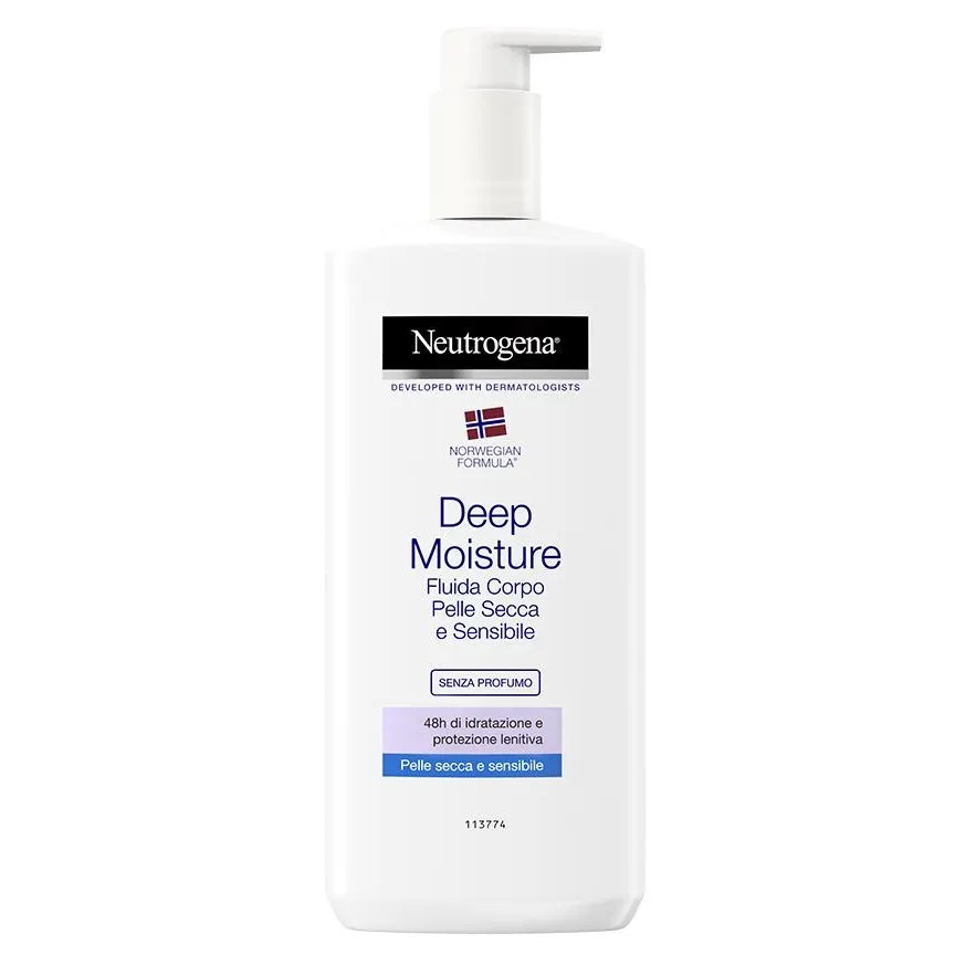 Neutrogena Crema Corpo Fluida Senza Profumo 400 Ml