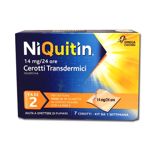 Niquitin 7 Cerotti Transdermici 7 Mg