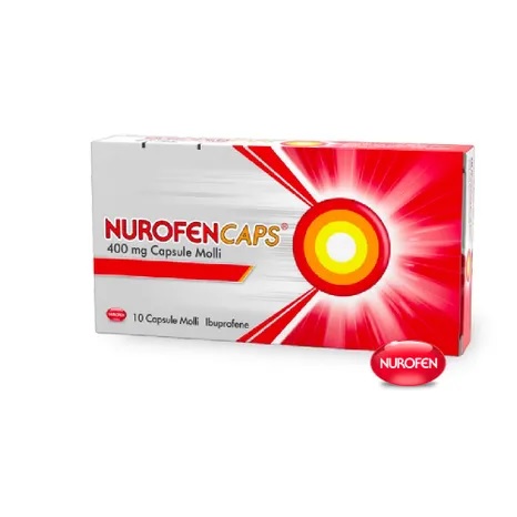 Nurofencaps Contro Mal Di Testa 10 Capsule Molli 400 Mg