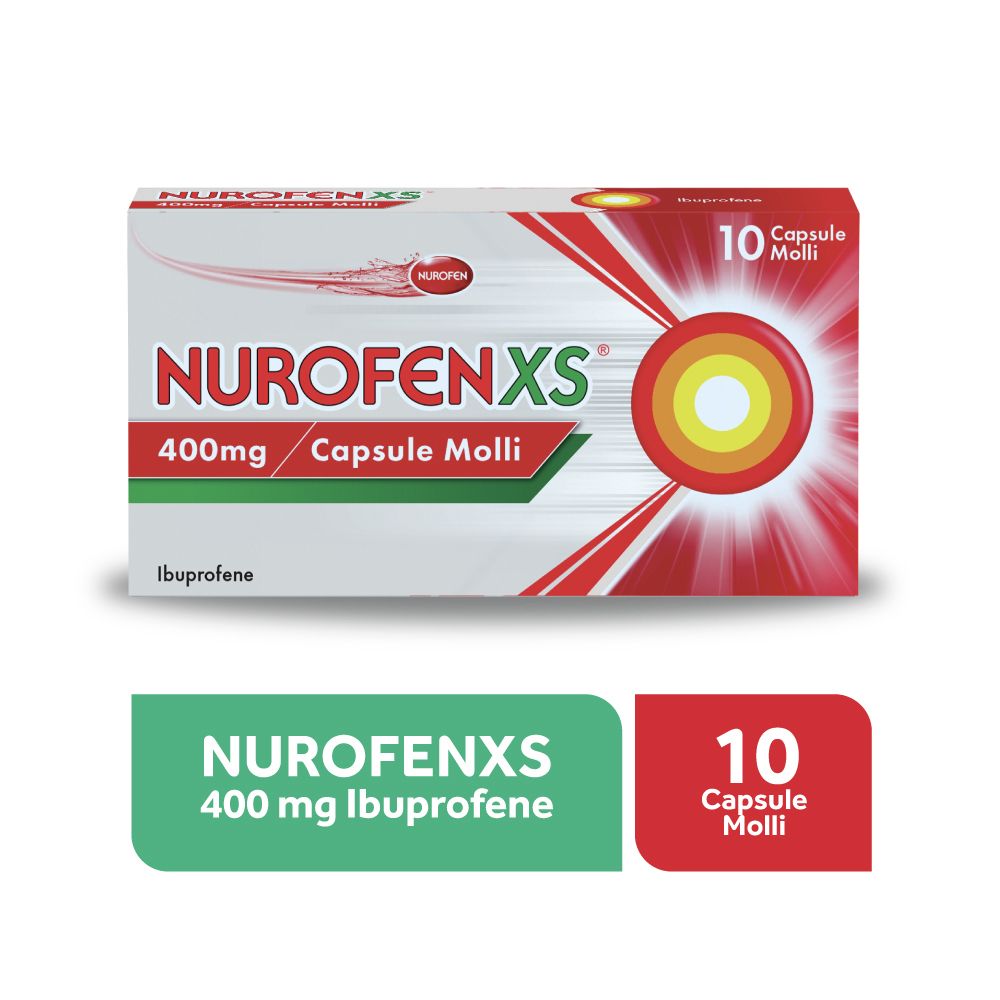 Nurofenxs 10 Capsule Molli 400 Mg