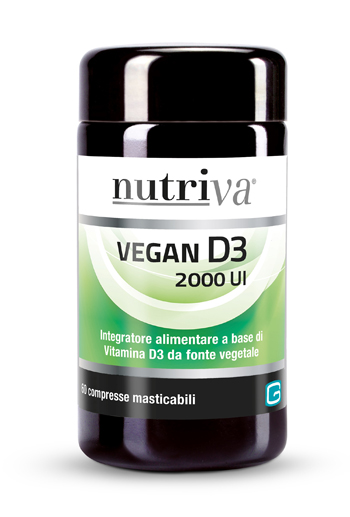 Nutriva Vegan D3 60 Compresse 2000 Ui