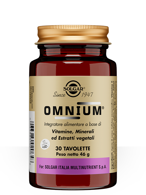Solgar Omium Integratore Alimentare 30 Tavolette