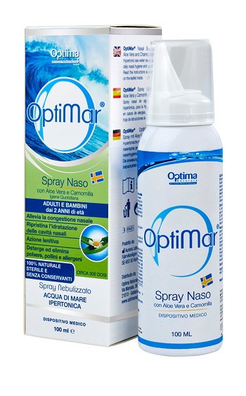 Optima Naturals Optimar Spray Naso Aloe E Camomilla