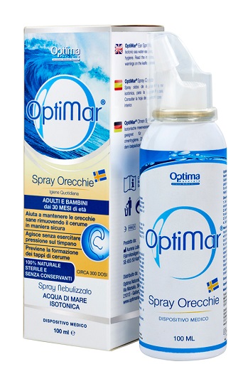 Optima Naturals Optimar Spray Orecchie 100 Ml