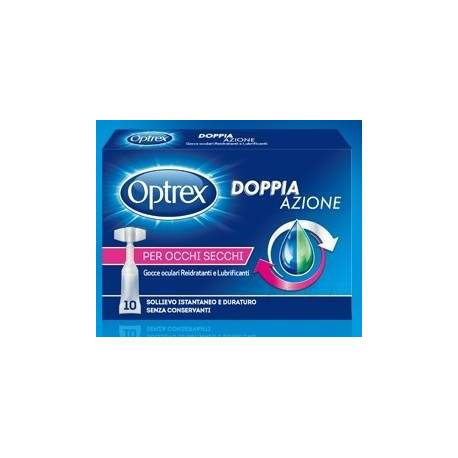 Optrex Doppia Azione Gocce Reidratanti Occhi Secchi