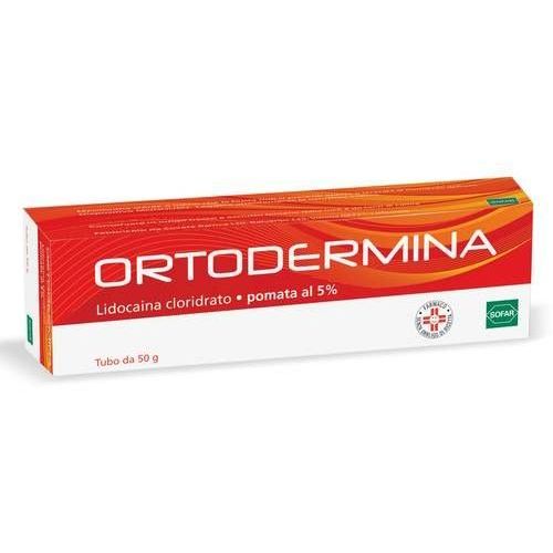 Ortodermina Crema Anestetica 50 G 5%
