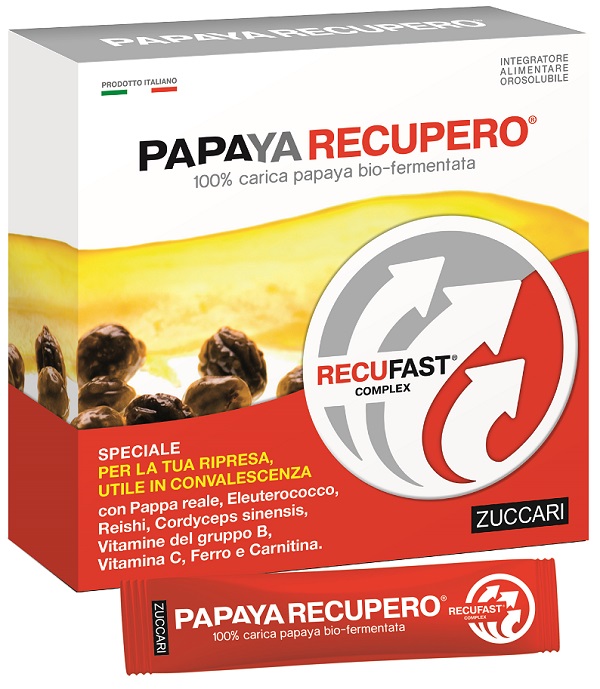 Papaya Recupero Integratore Alimentare 14 Sticks