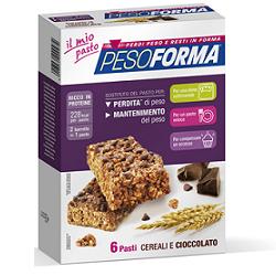 Pesoforma Barretta Cereali-cioccolato 12 Pezzi