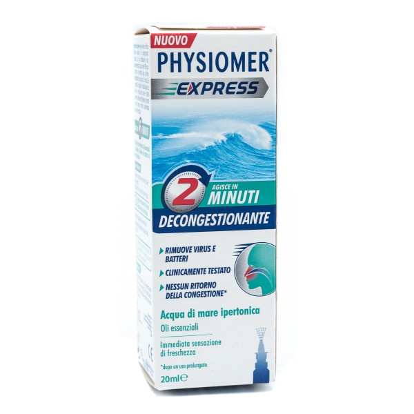 Physiomer Express Decongestionante Spray Per Naso Chiuso 20 Ml