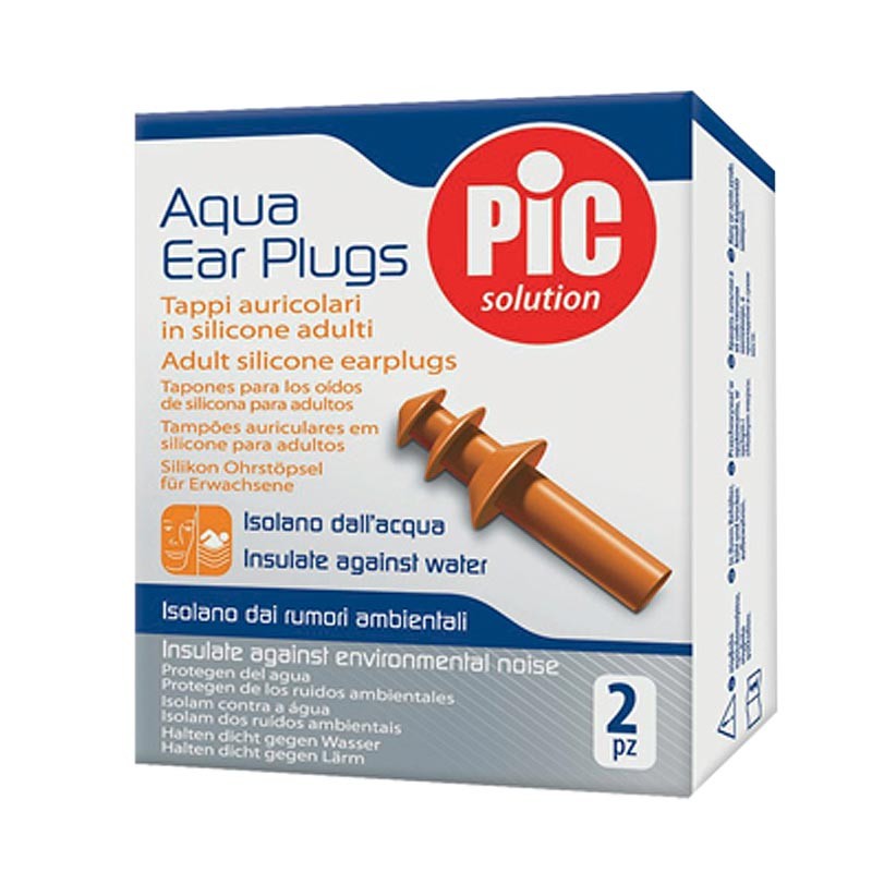 Pic Sport Tappi Auricolari Silicone 2 Pezzi