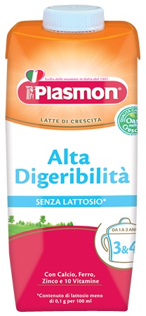 Plasmon Latte Alta Digeribilita' 500 Ml