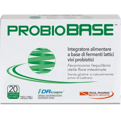 Probiobase Integratore Alimentare 20 Capsule