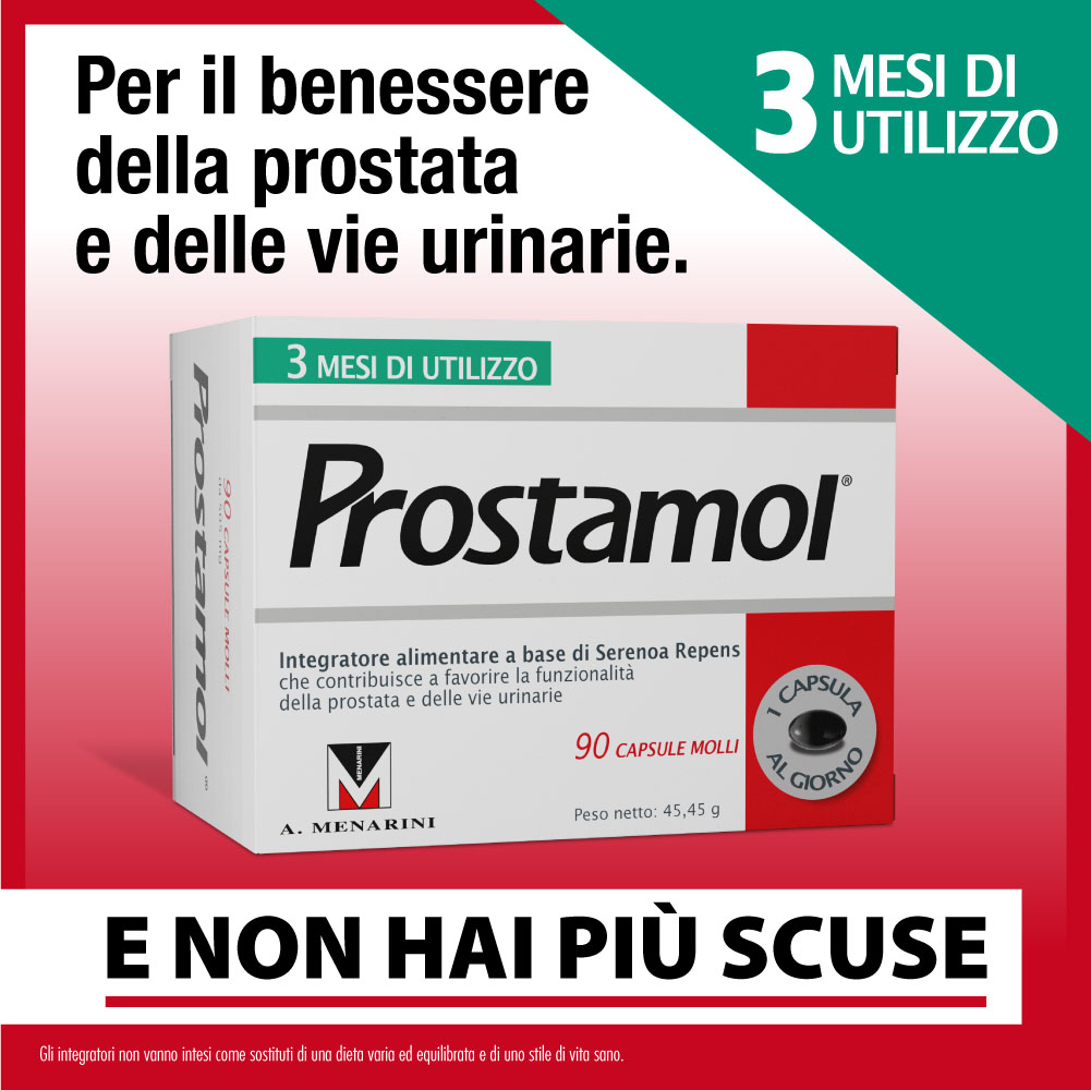 Prostamol Integratore Alimentare Per Prostata 90 Capsule