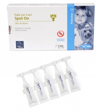 Protection Spoton Cane 0-10 Kg 5 Fiale Da 3 Ml