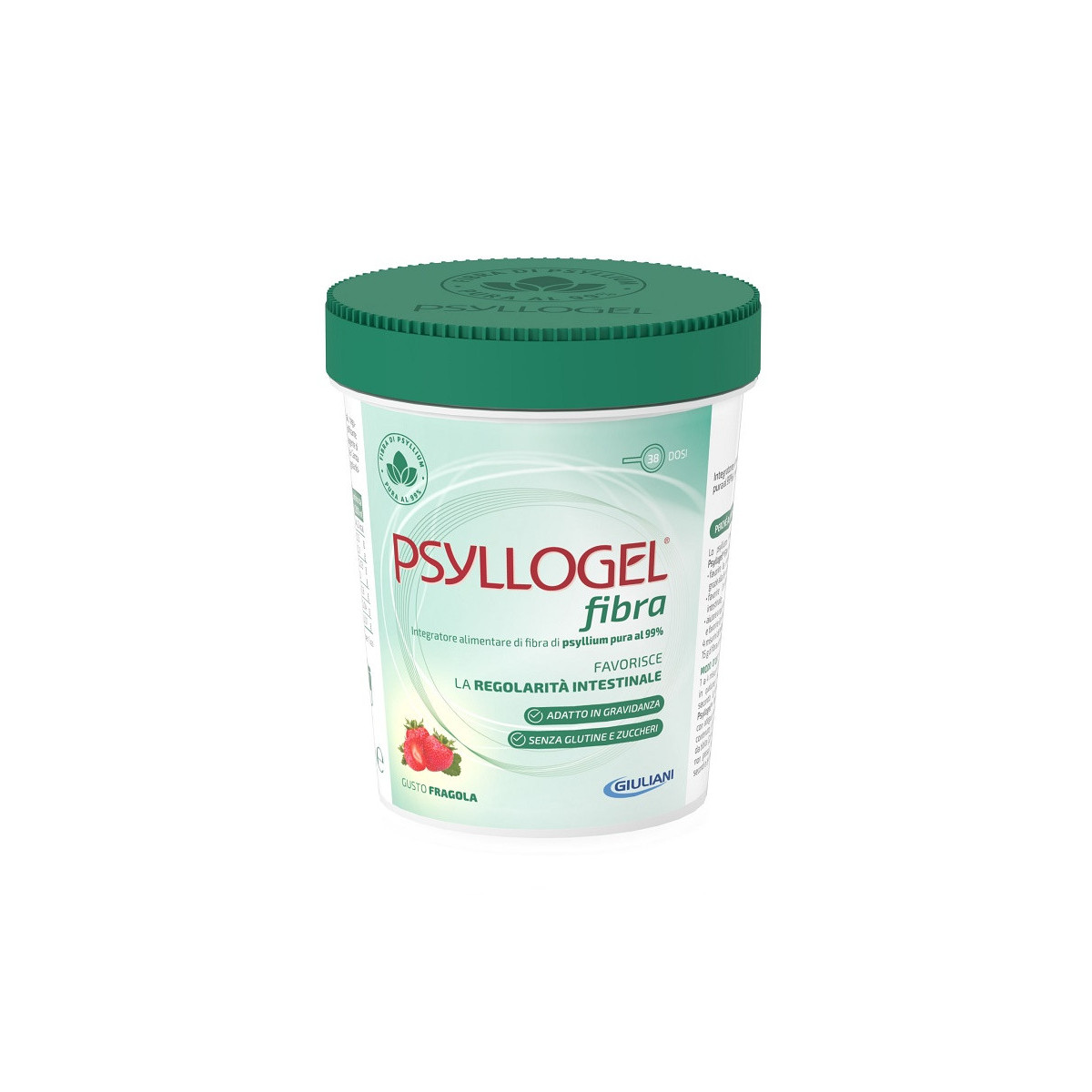 Nathura Psyllogel Fibra Fragola Integratore Alimentare 170 G