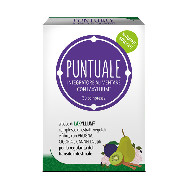 Puntuale Con Laxyllium Integratore Alimentare 30 Compresse