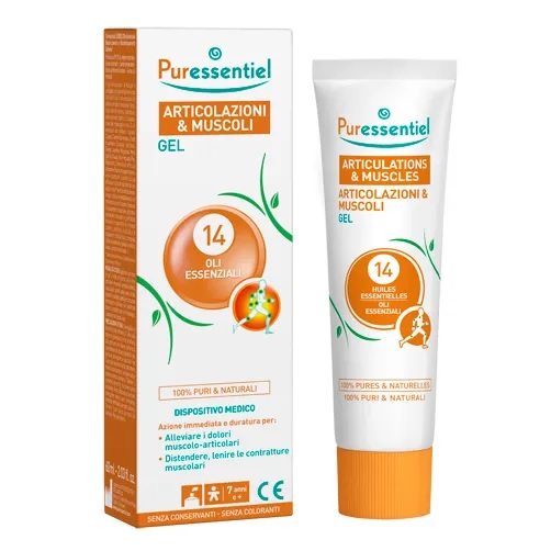 Pureessentiel Gel Artivolazioni 14 Oli Essenziali 60 Ml