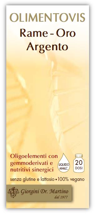 Rame Oro Argento Olimentovis 200 Ml