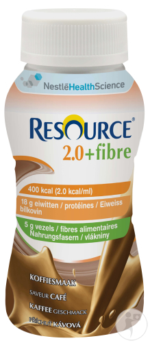 Resource 2,0+fibre Caffe' 200 Ml