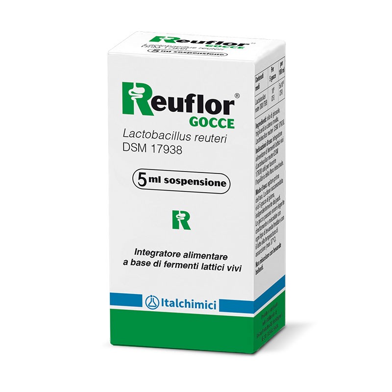 Reuflor Gocce Integratore Di Lactobacillus Reuteri 5 Ml