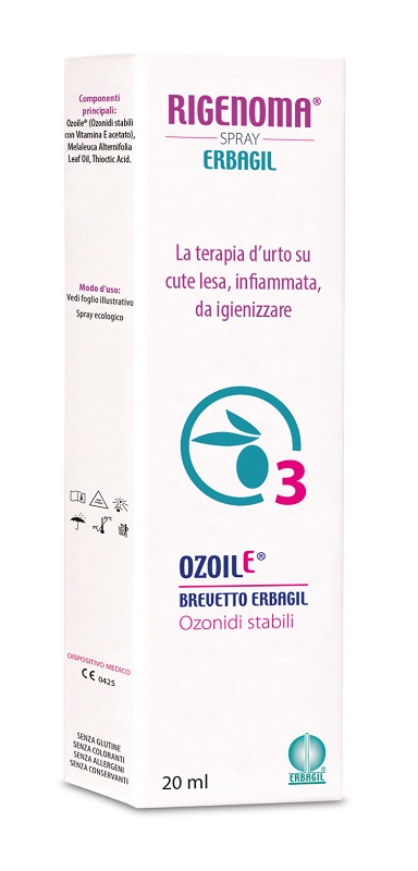 Rigenoma Spray Contro Cute Lesa 20 Ml