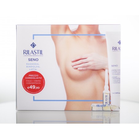 Rilastil Seno Crema Concentrata + 15 Fiale Seno 