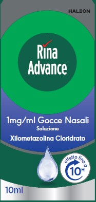 Rina Advance Naso Chiuso Gocce Nasali 10 Ml