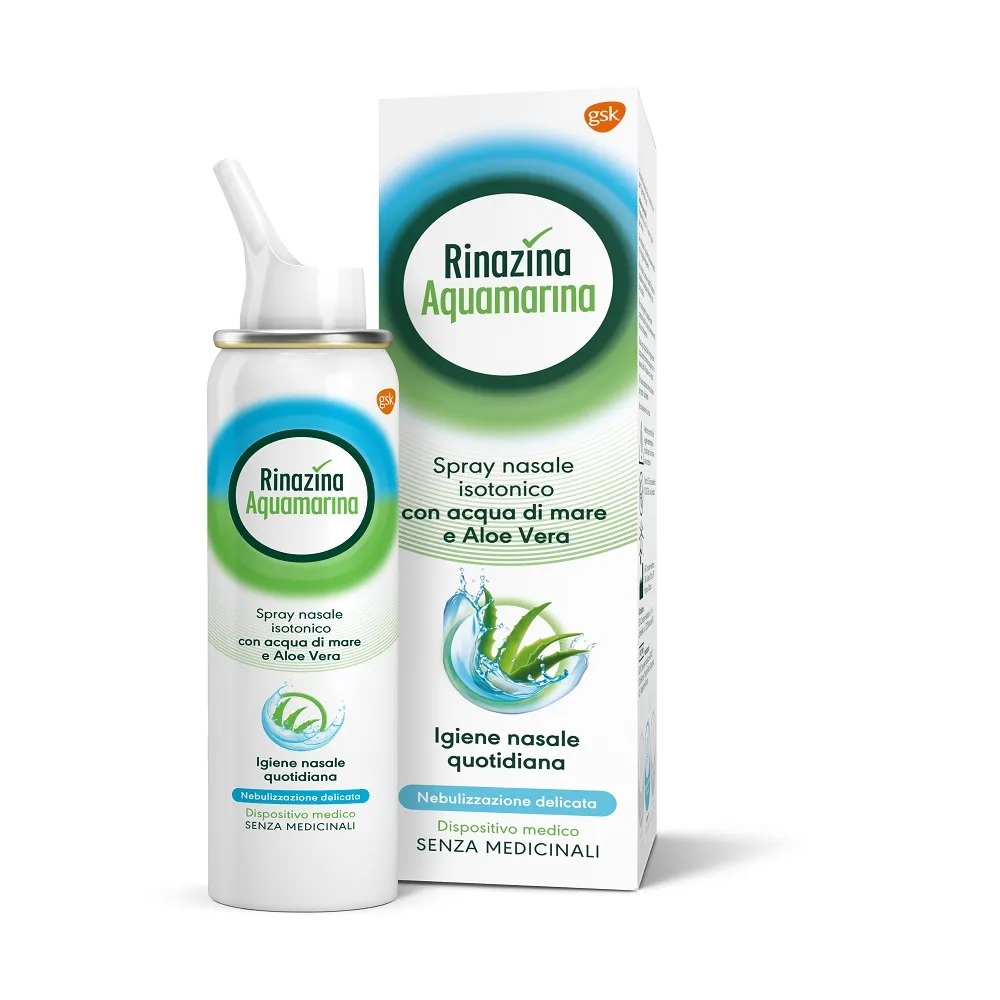 Rinazina Aquamarina Isotonica Delicata Per Il Naso 100 Ml