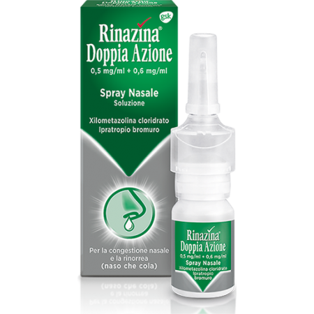 Rinazina Doppia Azione Per Il Naso Chiuso 10 Ml