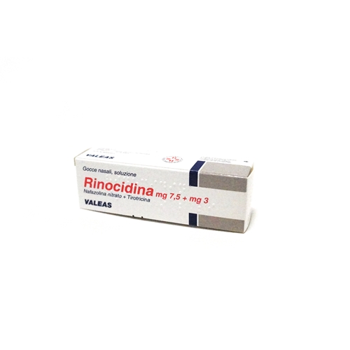 Rinocidina Naso Gocce 15 Ml 7,5 Mg + 3 Mg