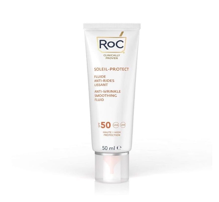 Roc Solari Fluido Antirughe Spf 50+